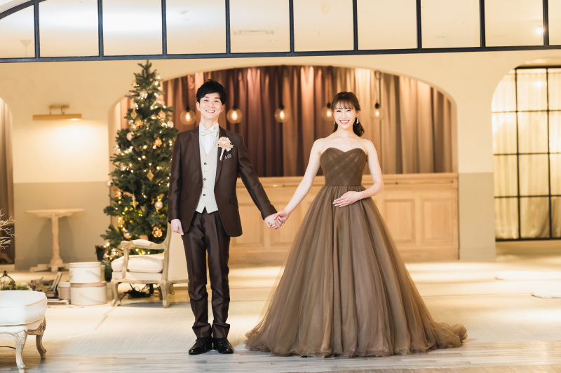 手繋ぎショット