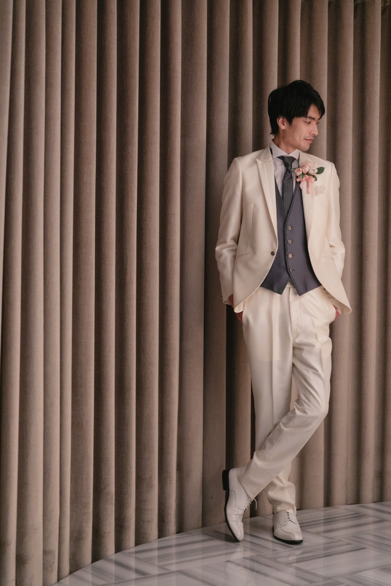 新郎様のソロショット