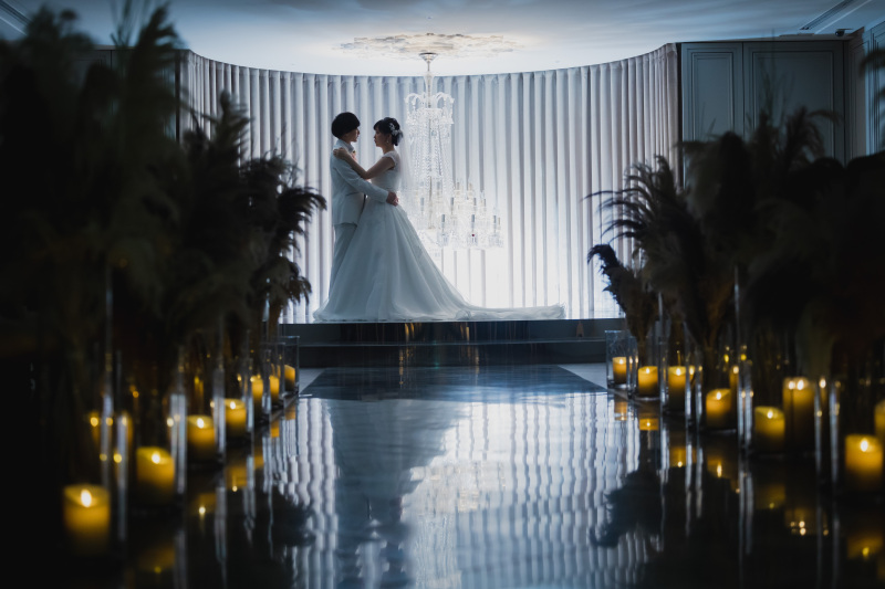 ラストはシルエット撮影