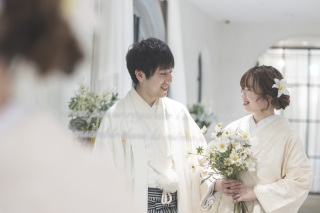 和装と洋装で豪華に＊２着プラン