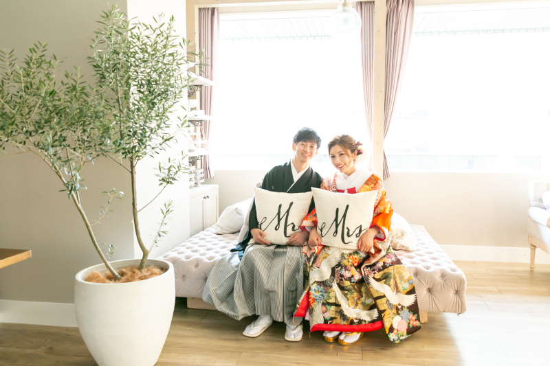 館内和装フォトプラン★白無垢＆色打掛で♪