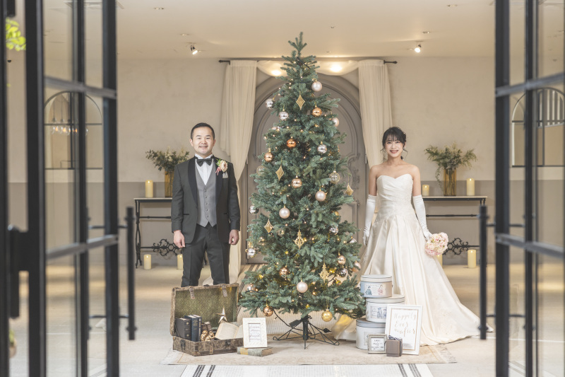 クリスマスツリーと一緒に♪