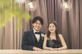 お二人らしく。○館内洋装