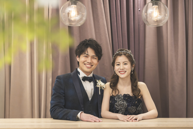 お二人らしく。○館内洋装