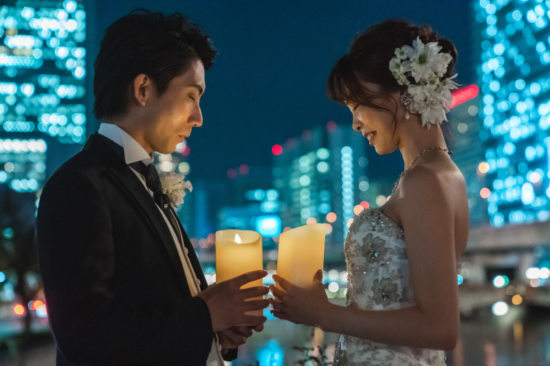 陽も沈み・・・