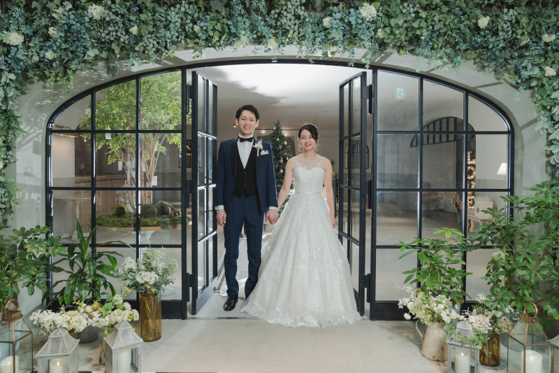 チャペルからエントランスへ