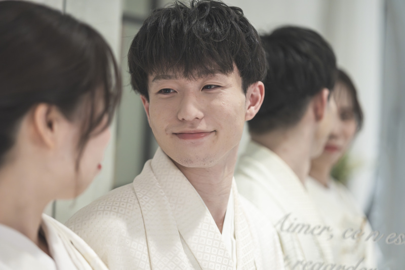 新郎様ソロカット！