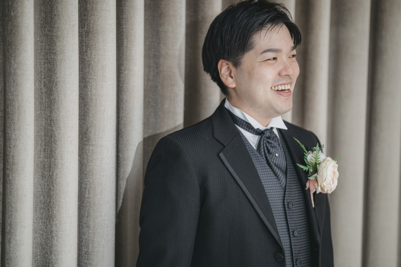 新郎様ソロショット