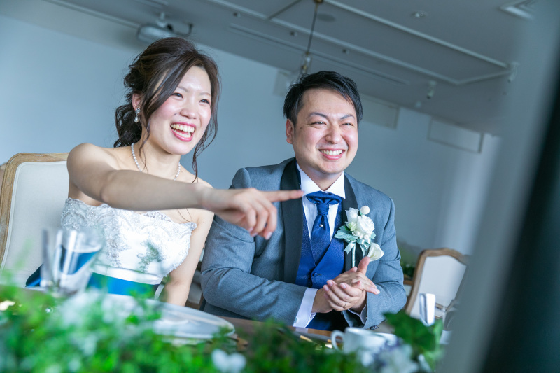 笑顔あふれるお二人