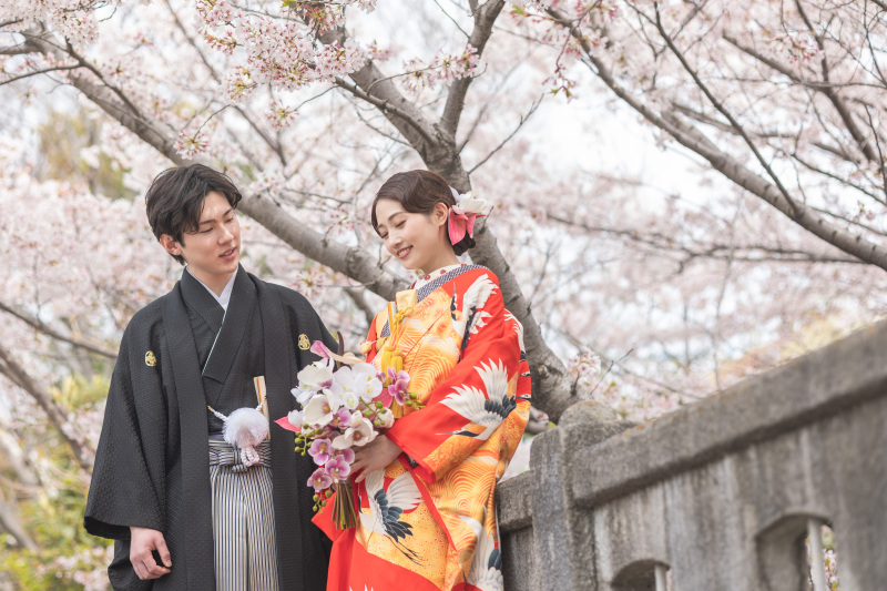 ブーケを使用して