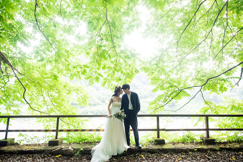 神秘的なフォトスポットで・・・