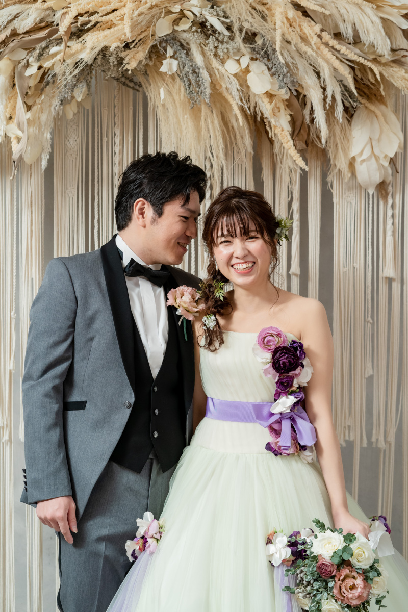 最後はとびっきりの笑顔で