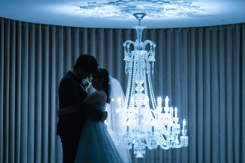 シルエットショットで幻想的に