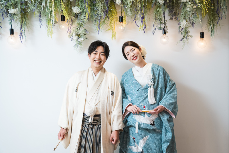 まずは和装から！