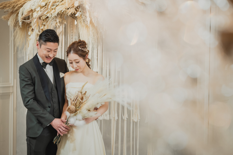 ブーケとお揃いの