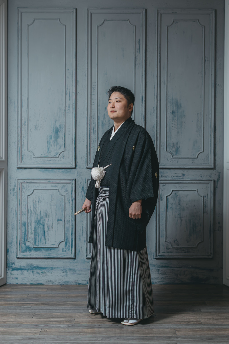 新郎様ソロショット!