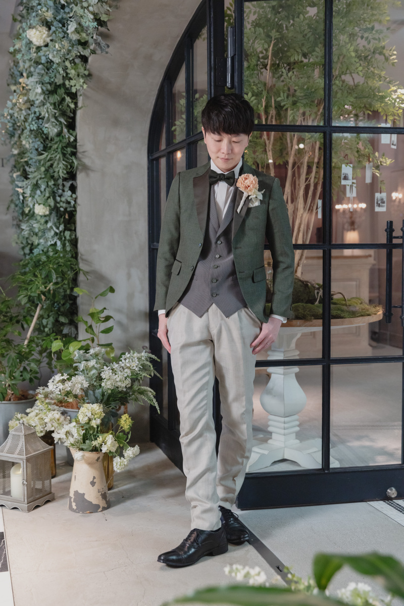 新郎全身ショット