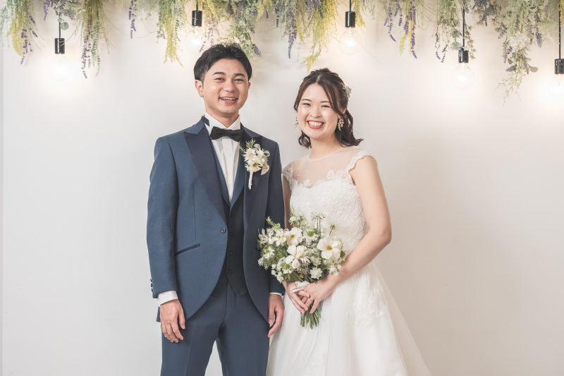 晴れ姿のおふたり♡