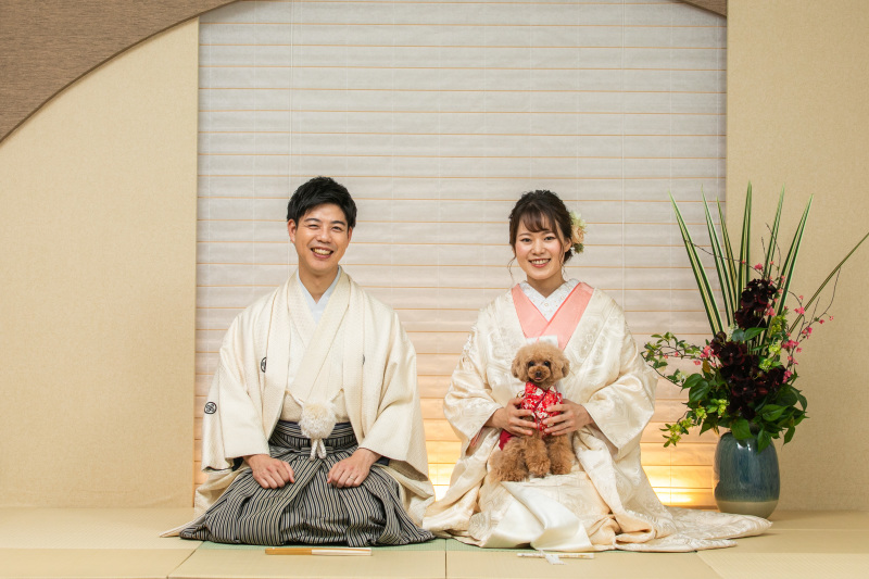 畳ブースでおすわりショット!