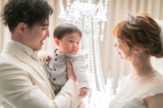 お子様も一緒に！記憶に残る撮影