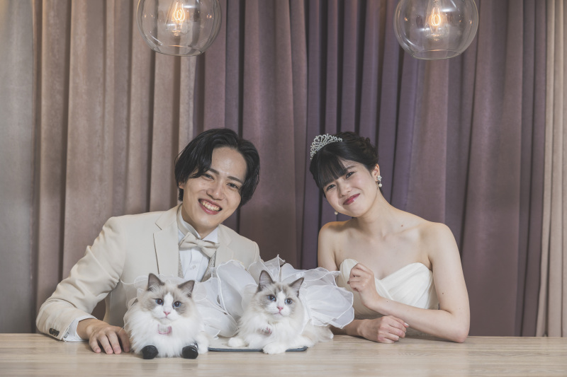 SWITCH梅田_ペットと一緒に撮影できる