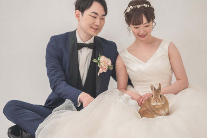 SWITCH梅田_ペットと一緒に撮影できる