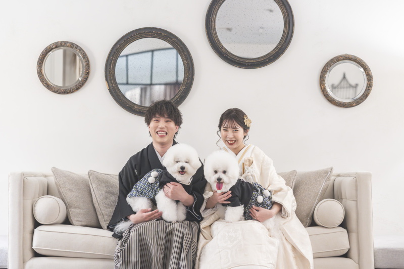 SWITCH梅田_色打掛・着物が豊富