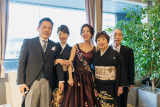 参列ゲストフルメイク