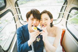 SWITCH梅田_【ロケーション＆スタジオ｜ドレス】花畑・ビーチ・大阪公会堂