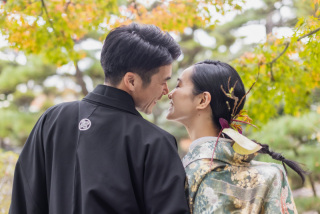 SWITCH梅田_【ロケーション＆スタジオ｜和装】庭園・公園・桜・紅葉