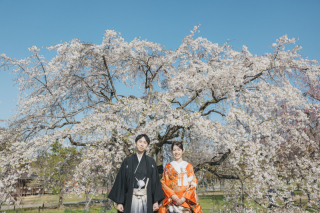 SWITCH梅田_【ロケーション＆スタジオ｜和装】庭園・公園・桜・紅葉