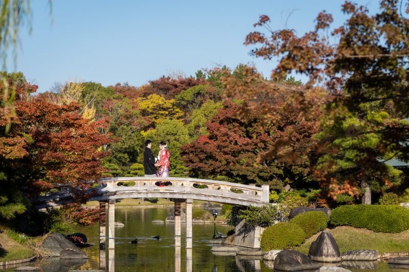【紅葉ロケフォト受付中】大仙公園・大阪城の和装ロケ&スタジオ撮影◆ご家族・ご友人の見学&参加OK◎