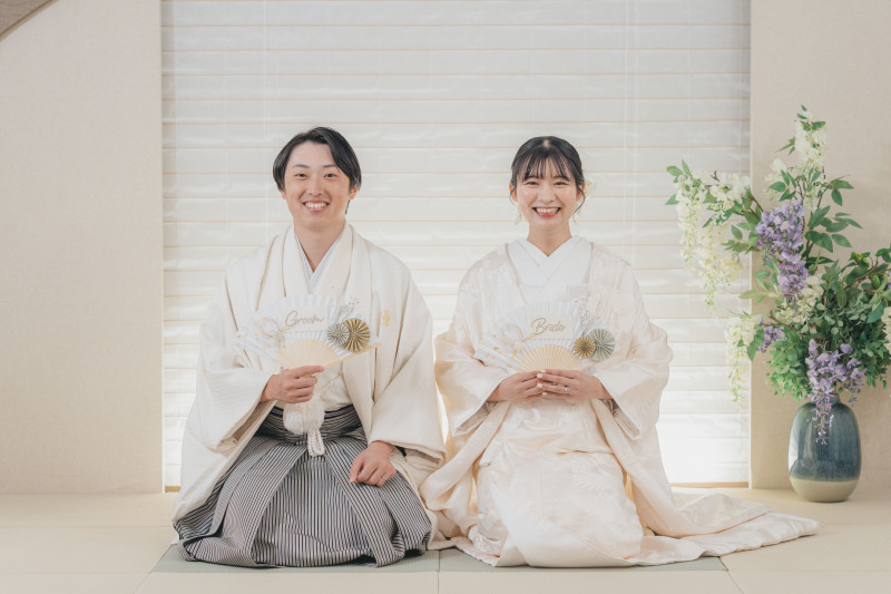 【洋装&和装2着こだわりフォト】スタジオ&チャペルなど館内すべての撮影スポットをご案内!こだわり派さん向けプラン