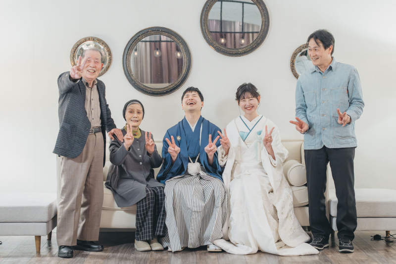 【チャペル&館内スタジオ】和装フォト¥121,000◆貸切空間なので家族・ペットとの撮影もOK