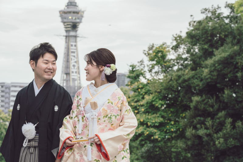 【和装ロケ慶沢園】和装にぴったり!風情たっぷりの日本庭園でフォトウエディング¥170,500!