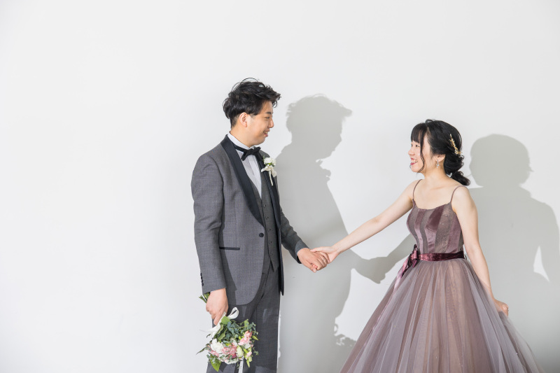 【カラードレスでフォトウエディング♪】衣装・美容・撮影データ80カットがついたプラン!!