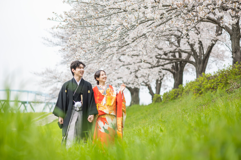 3月下旬〜4月上旬【桜ロケ&スタジオ撮影】ロケとスタジオ撮影セットデータ数100カット!内容充実プランが期間限定で登場!