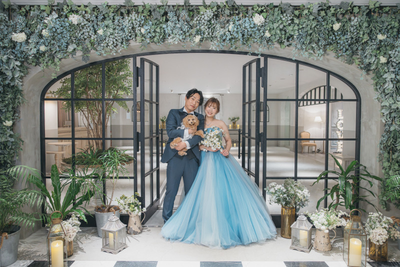 【ペットと撮影プラン】洋装スタジオ撮影〈ワンちゃん・ねこちゃん・インコ・うさぎもOK〉