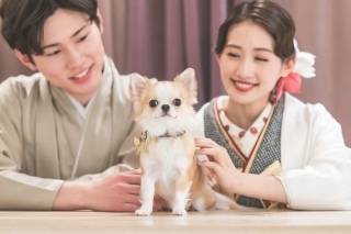 【犬・猫・うさぎなど実績多数◎】大切なペットと一緒に叶う記念撮影