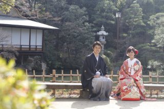 和装ロケーション撮影＠相楽園