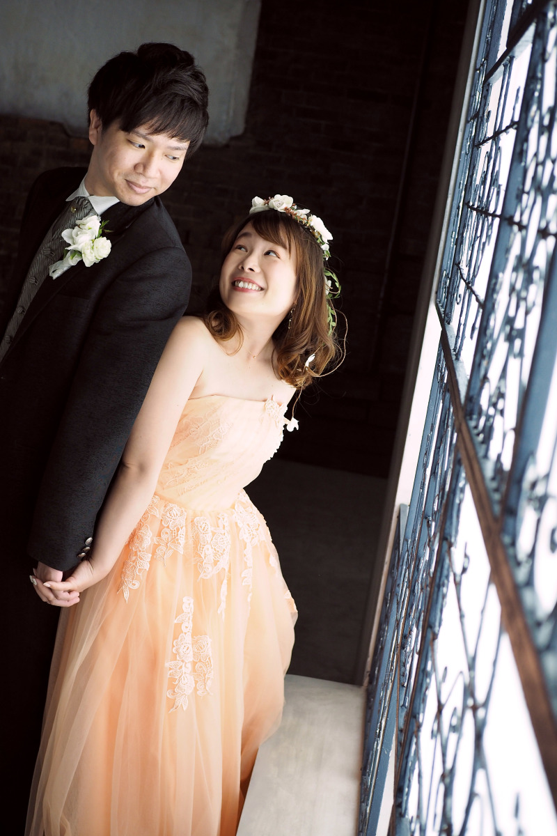 新郎様の優しい目