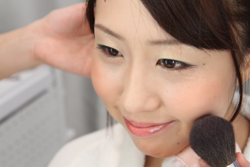 新婦様のヘアメイク