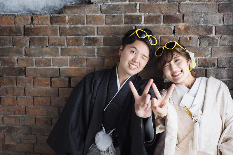 ラストは笑顔でピース！