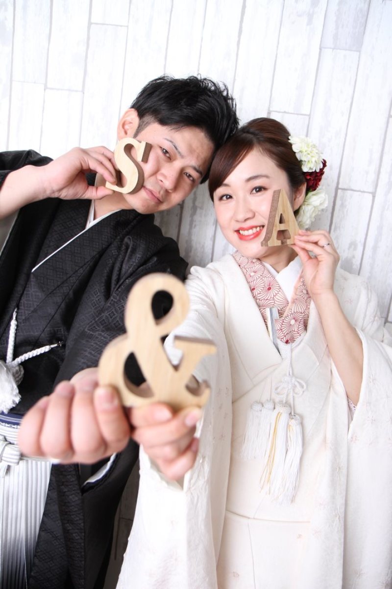 イニシャル片手に