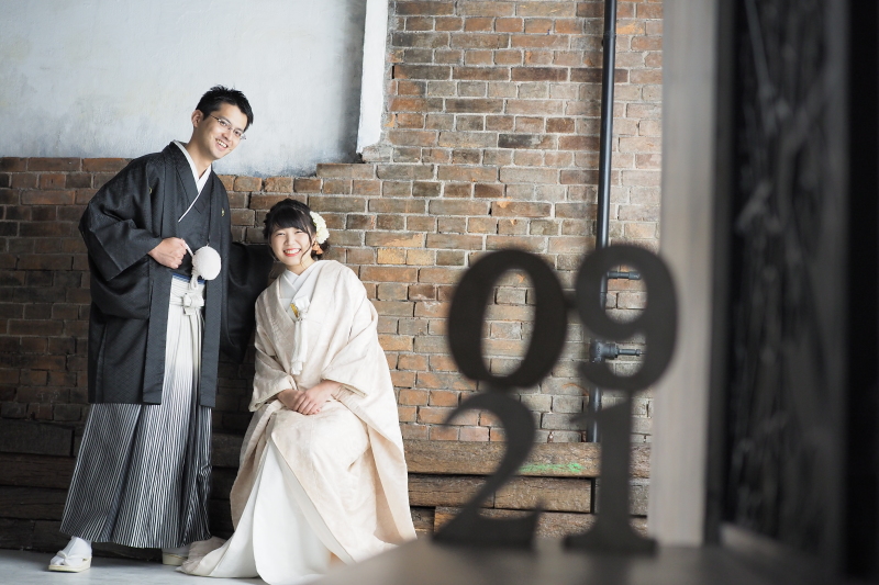 2人の記念日カット