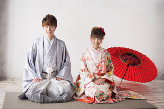 和洋装スタジオ撮影