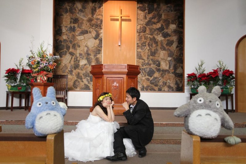 洋装ロケーション撮影