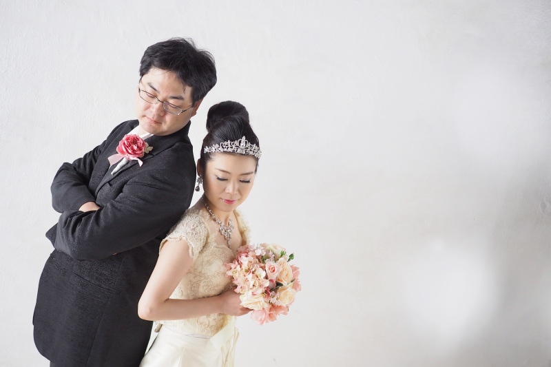 洋装スタジオ撮影