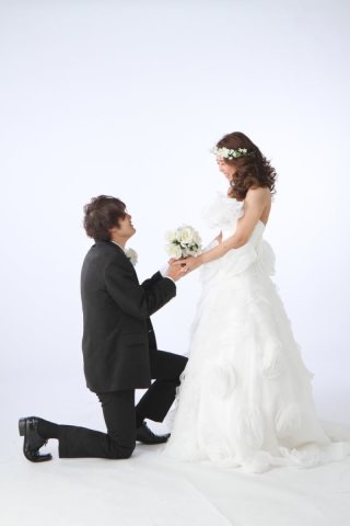 洋装スタジオ撮影