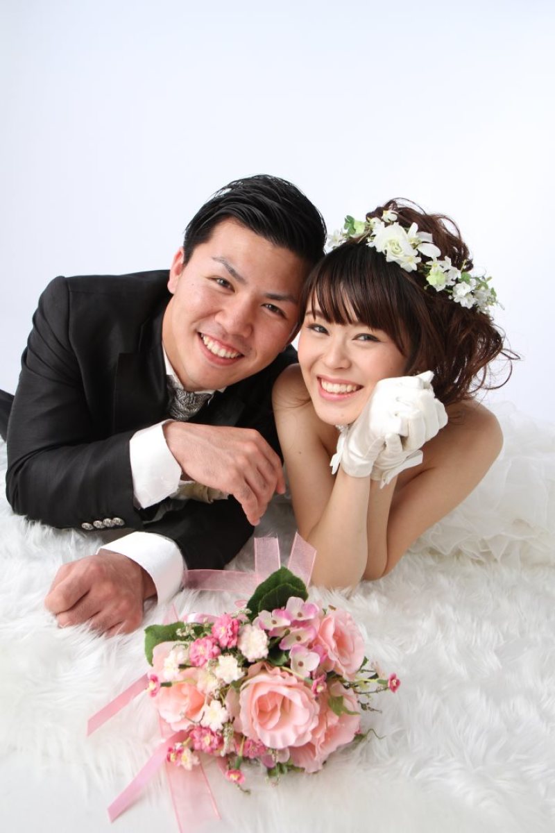 仲良く寝ころんで